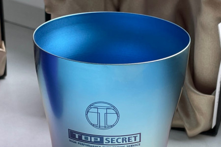 TOPSECRET titanium signed CUPS