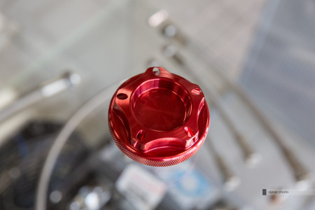 BeatRush Engine Oil Cap Subaru Limited Edition in RED color